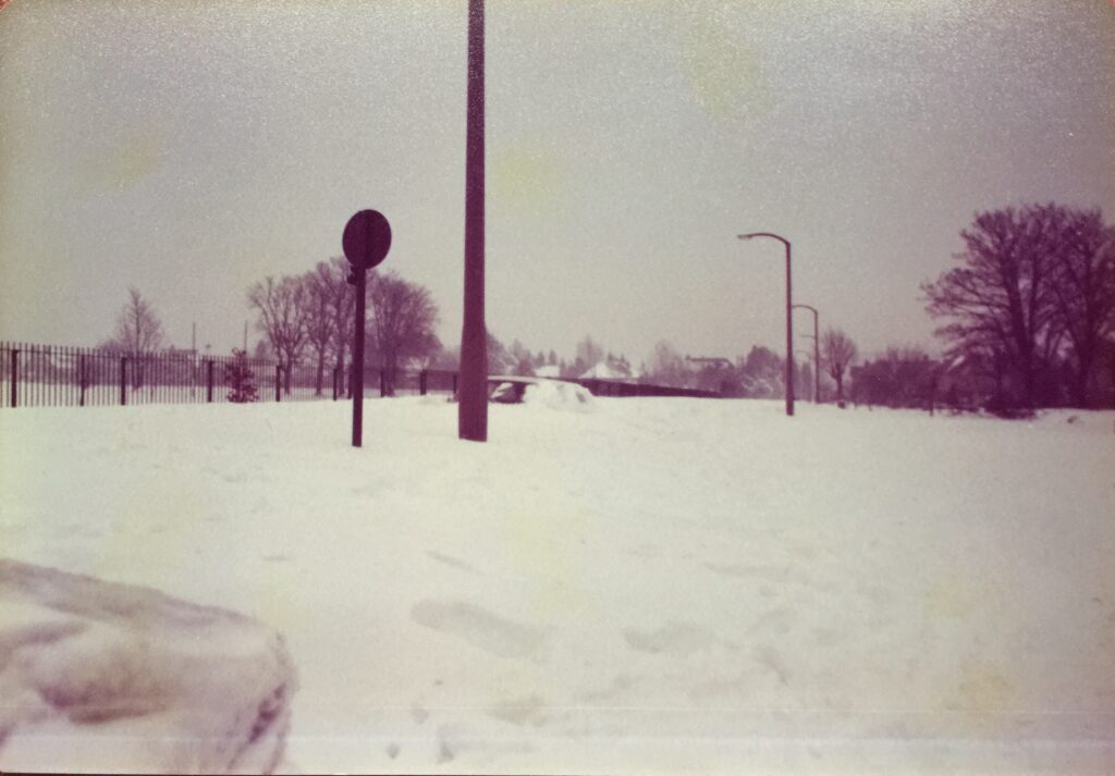 When snow buried the seaside town of Penarth
