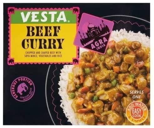 vesta beef curry